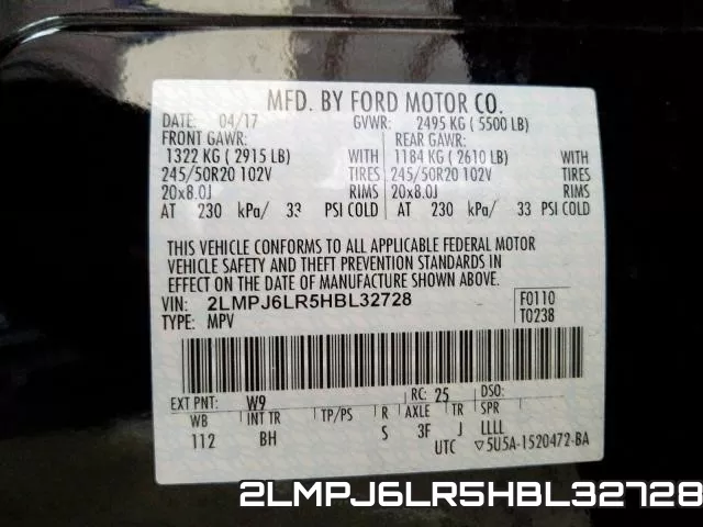 2LMPJ6LR5HBL32728 фото 2