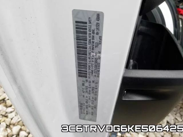 3C6TRVDG6KE506425 фото 2