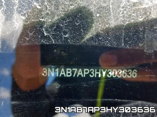 3N1AB7AP3HY303636 фото 2