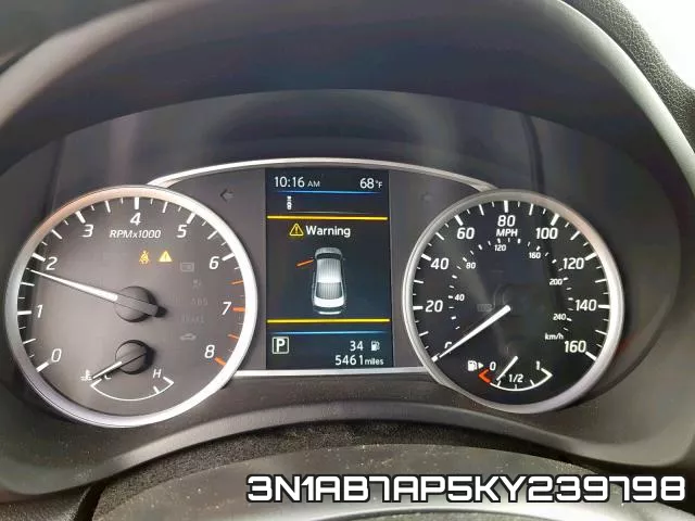 3N1AB7AP5KY239798 фото 9