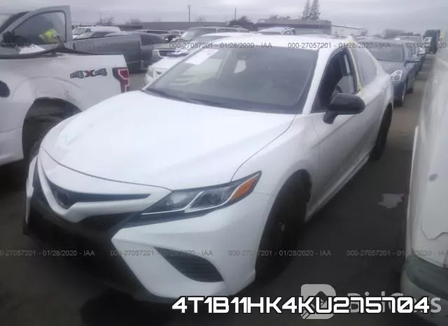 4T1B11HK4KU275704 фото 2