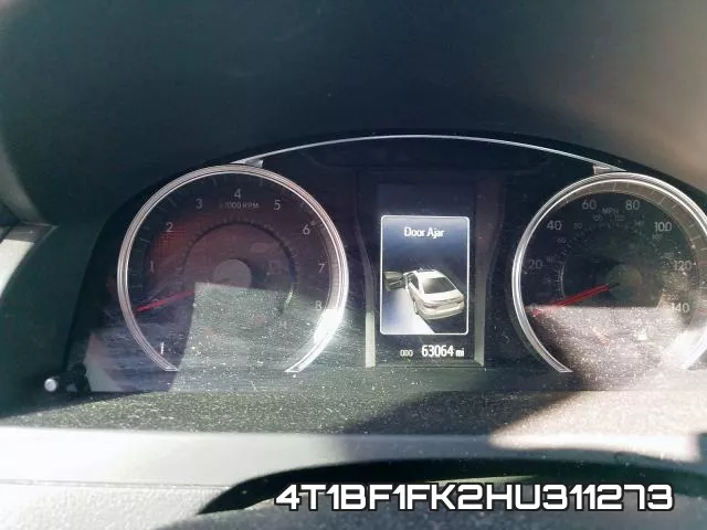 4T1BF1FK2HU311273 фото 6