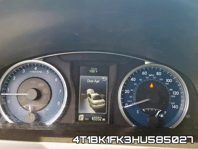 4T1BK1FK3HU585027 фото 9