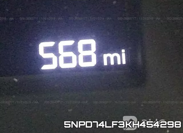 5NPD74LF3KH454298 фото 8