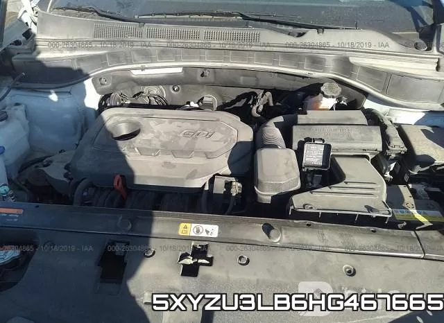5XYZU3LB6HG467665 фото 2