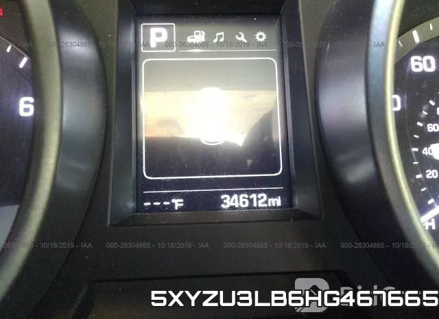 5XYZU3LB6HG467665 фото 5