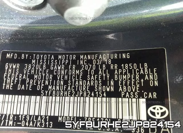 5YFBURHE2JP824154 фото 10