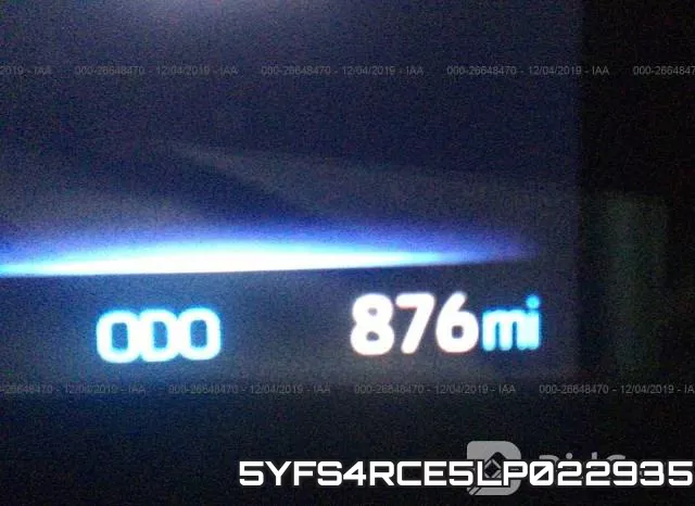 5YFS4RCE5LP022935 фото 6