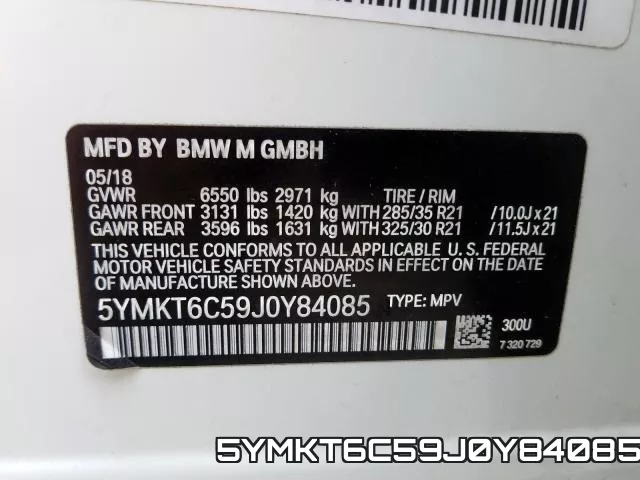 5YMKT6C59J0Y84085 фото 2
