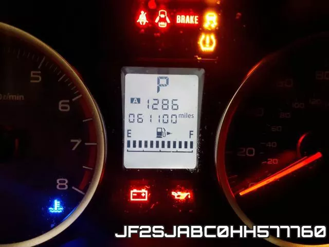 JF2SJABC0HH577760 фото 9