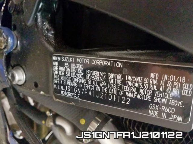 JS1GN7FA1J2101122 фото 2