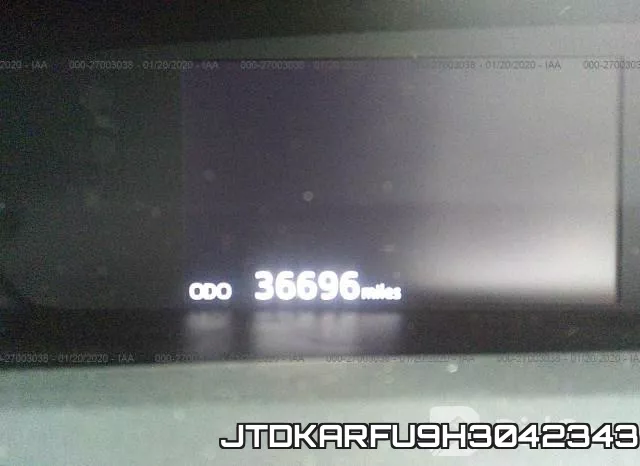 JTDKARFU9H3042343 фото 5