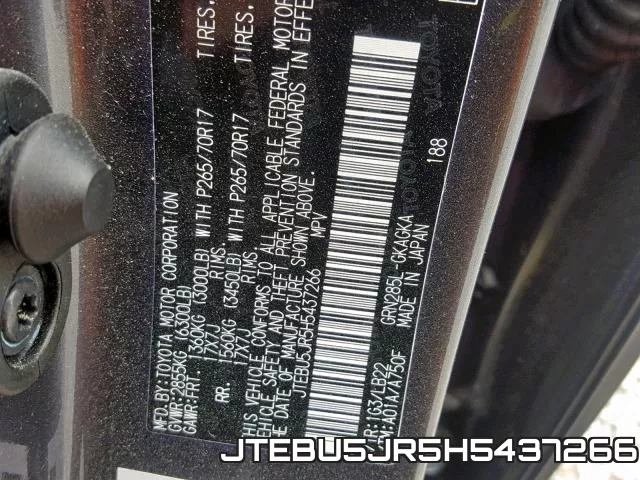 JTEBU5JR5H5437266 фото 2