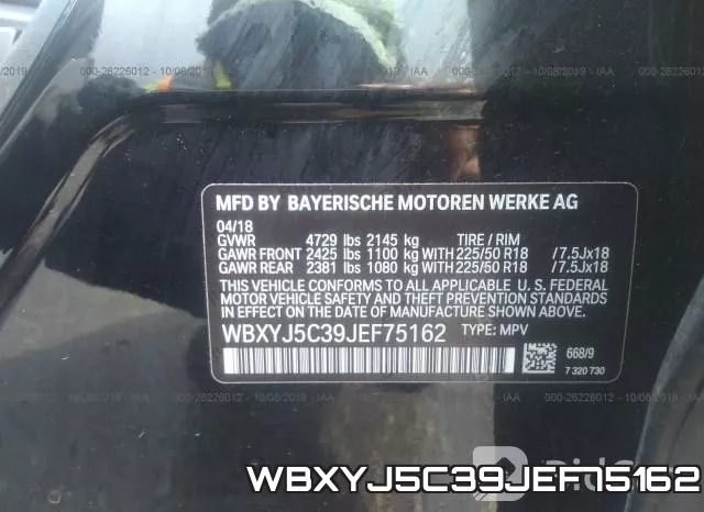 WBXYJ5C39JEF75162 фото 7