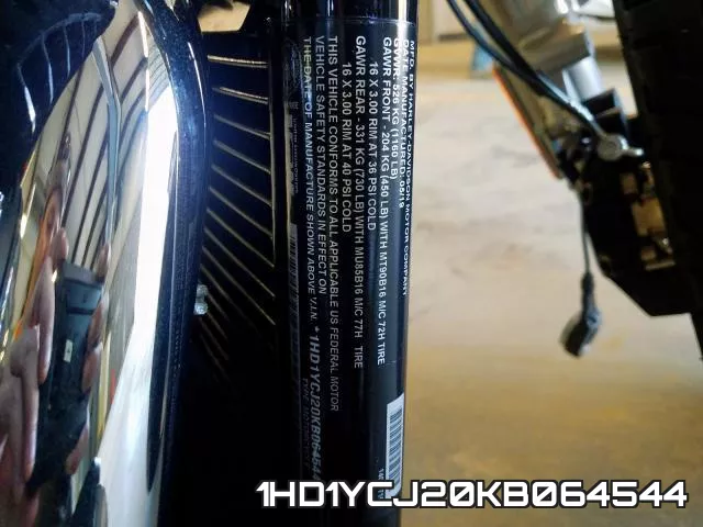1HD1YCJ20KB064544 фото 2
