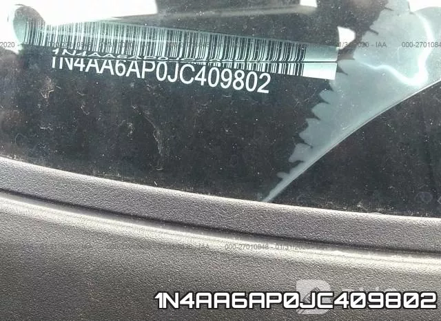1N4AA6AP0JC409802 фото 10