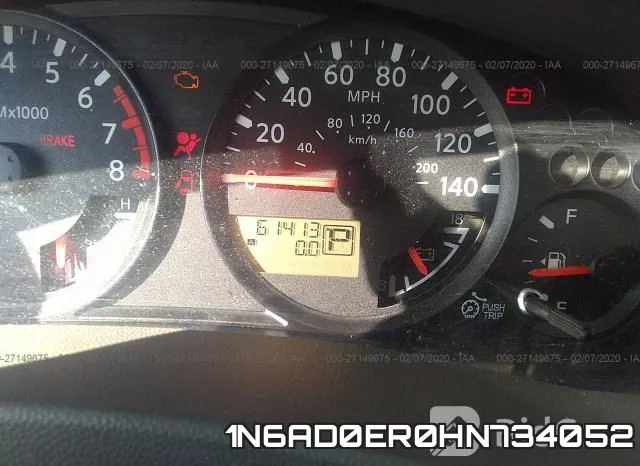 1N6AD0ER0HN734052 фото 5