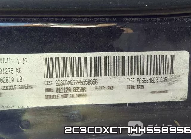 2C3CDXCT7HH558956 фото 7