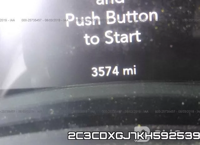 2C3CDXGJ7KH592539 фото 5