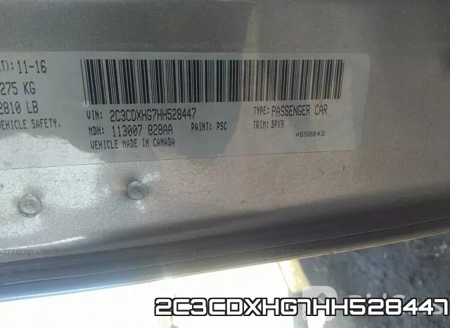 2C3CDXHG7HH528447 фото 6