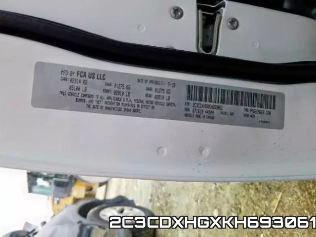 2C3CDXHGXKH693061 фото 2
