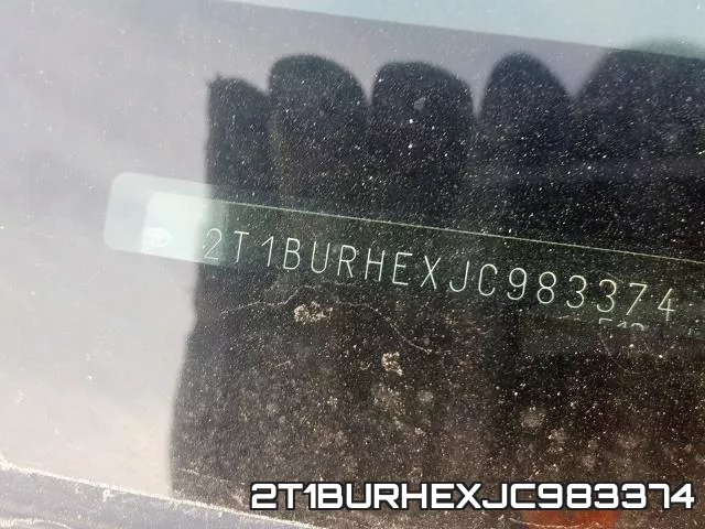 2T1BURHEXJC983374 фото 2