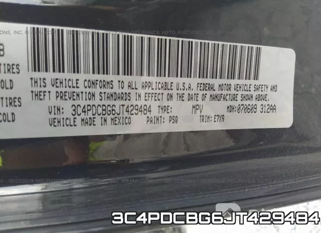 3C4PDCBG6JT429484 фото 9