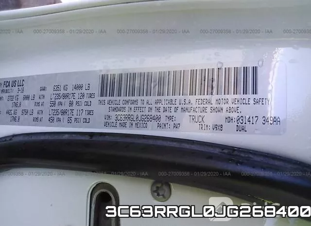 3C63RRGL0JG268400 фото 10