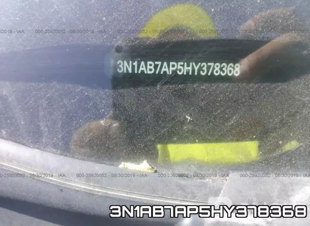 3N1AB7AP5HY378368 фото 7