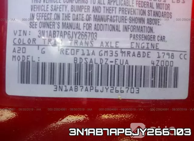 3N1AB7AP6JY266703 фото 10