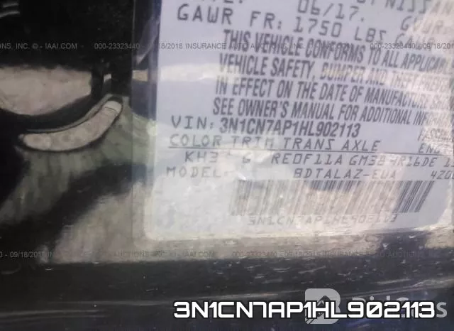 3N1CN7AP1HL902113 фото 7