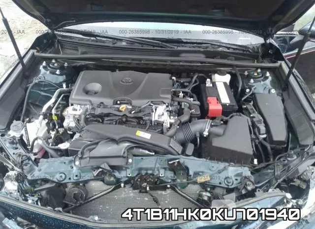 4T1B11HK0KU701940 фото 2