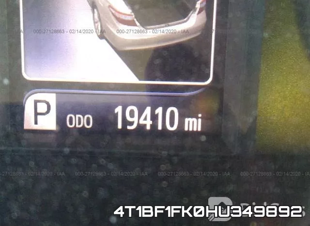 4T1BF1FK0HU349892 фото 6