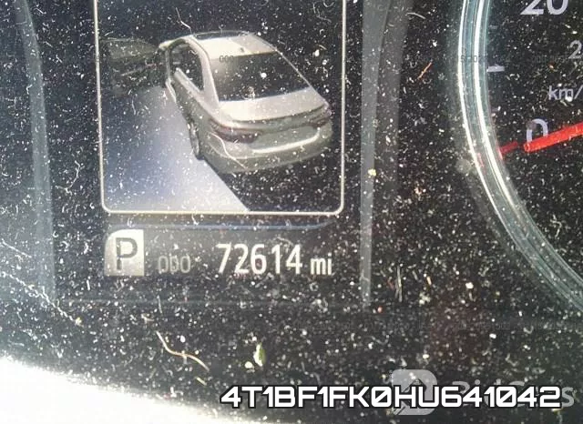 4T1BF1FK0HU641042 фото 4