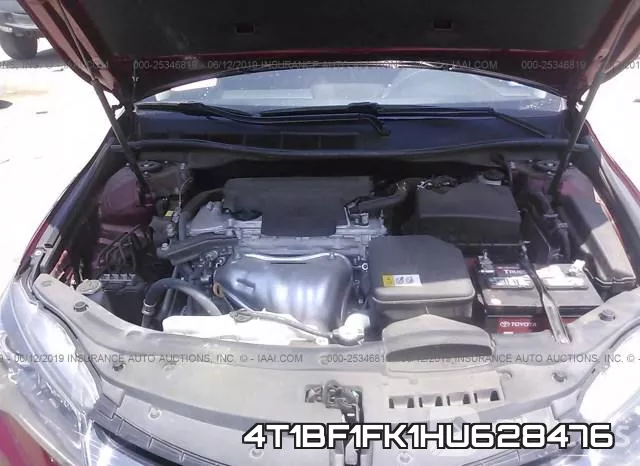 4T1BF1FK1HU628476 фото 2