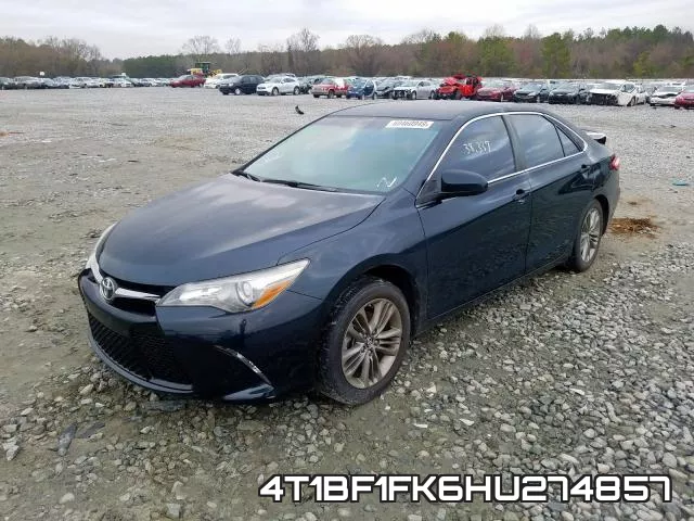 4T1BF1FK6HU274857 фото 2