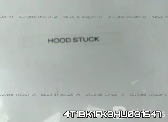 4T1BK1FK3HU031647 фото 2