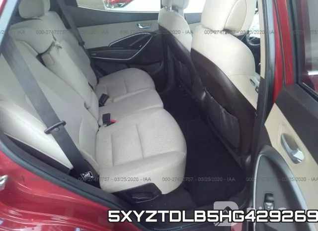 5XYZTDLB5HG429269 фото 4