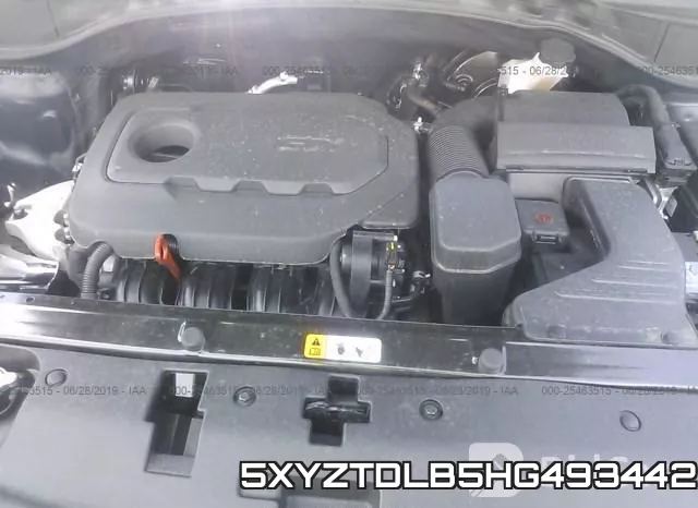 5XYZTDLB5HG493442 фото 2