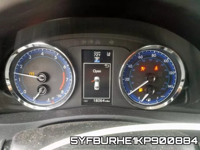 5YFBURHE1KP900884 фото 7