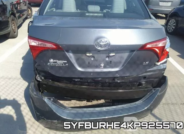 5YFBURHE4KP925570 фото 7