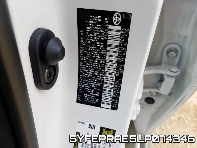 5YFEPRAE5LP074346 фото 2