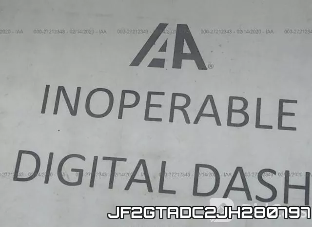 JF2GTADC2JH280797 фото 8