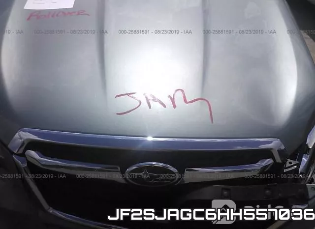 JF2SJAGC6HH557036 фото 2
