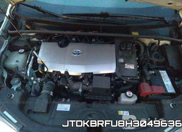 JTDKBRFU8H3049636 фото 2