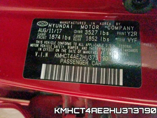 KMHCT4AE2HU373790 фото 2