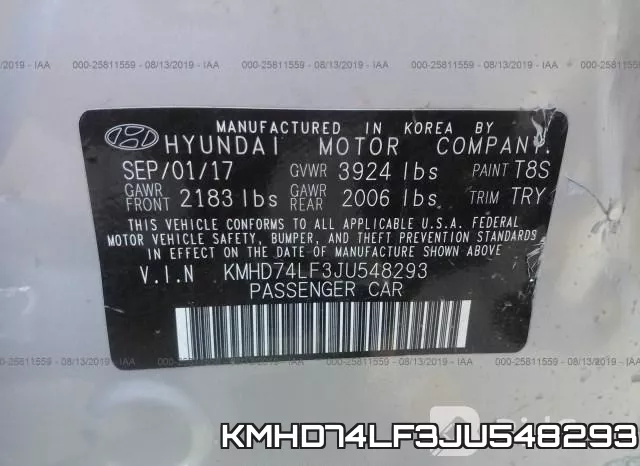 KMHD74LF3JU548293 фото 5