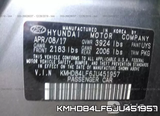 KMHD84LF6JU451957 фото 6