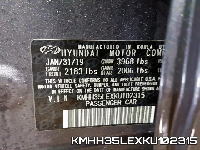 KMHH35LEXKU102315 фото 2