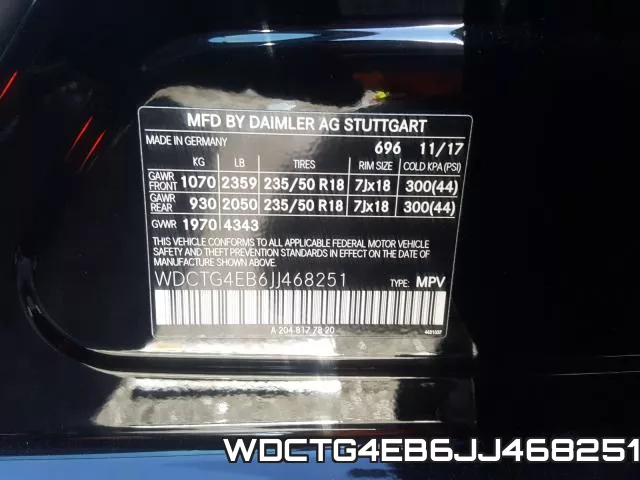 WDCTG4EB6JJ468251 фото 2